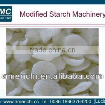 Modified starch extrusion machines