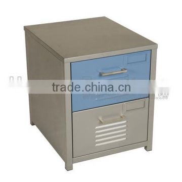 Oupusen knock down metal office 2 drawers cabinet