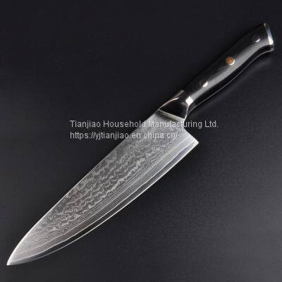 8 inch kitchen knives 67 layers VG10 Damascus steel chef knife