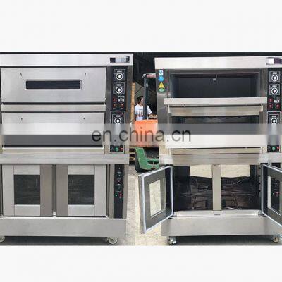 MS Bakery Equipment 2 Deck 4 Tray Combi Combination Heavy Duty Electric Oven With Proofer photo-3
