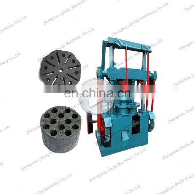 manufacture honeycomb coal charcoal briquette press machine