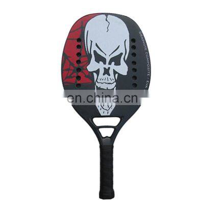 custom graphite beach tennis raquete de carbono