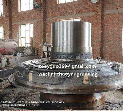 Overflow Ball Mill Tugwheel  End Cover Hollow Shaft