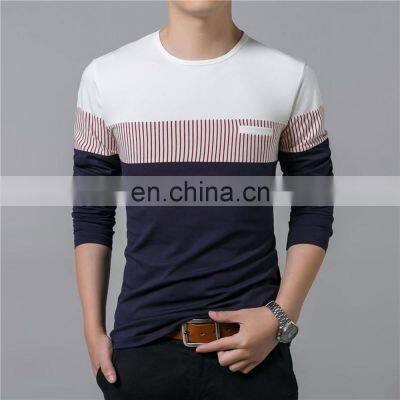 2020 Spring Summer New Long Sleeve O Neck T Shirt Men Brand Clothing