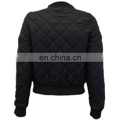 Custom Design Bomber Cropped Workout Outdoor Winter Bomber Jacket for Men photo-3
