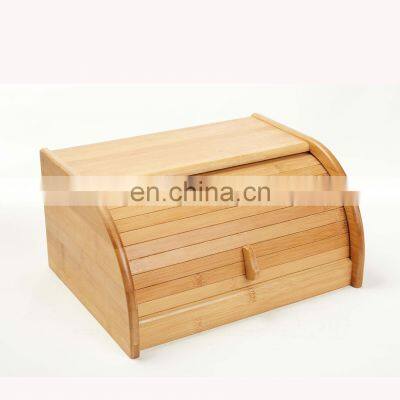 New Design High Quality Kitchen Polygon Bamboo Fiber Bread Storage Box photo-3