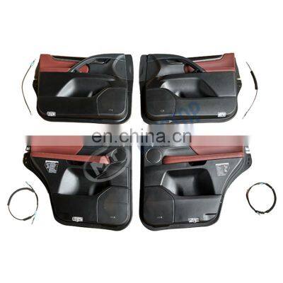 MAICTOP car interior body kit side door plate for lx570 2021 door panel upgrade kit