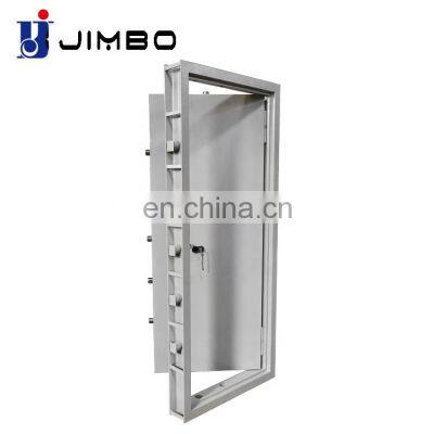 China Used Steel Strong Stainless Steel In-Swing Bank Safe Room Vault Doors With Circle Handle photo-3