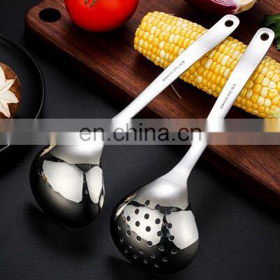Amazon Hot Selling Slotted Spoon and Soup Ladle Set Kitchen Filter Spoon photo-2