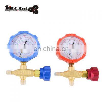 HVAC Refrigeration Air Conditioning Single Digital Pressure Gauge With Sight Glass photo-5