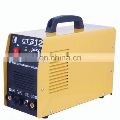 Popular 3 in 1 Inverter Mma Tig Cut Welding Machine CT312 DC TIG DC MOTOR 85% Inverter Welders Earth Clamp 50/60 HZ Optional 230 photo-3