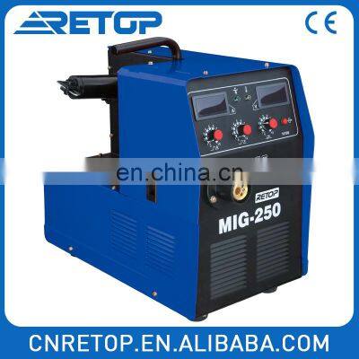 Co2 Gas Protect MIG 250I Heavy Equipment Inverter Welder Wire Cage Welding Machine photo-2