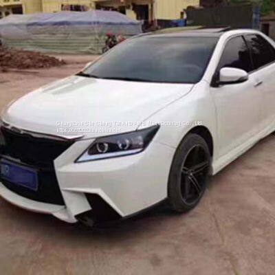 The Toyota Camry Cars Surround the Front and Rear Bars of the 12-14 Toyota Camry With Skirt Modifications and Toyota Camry Bumpers photo-5