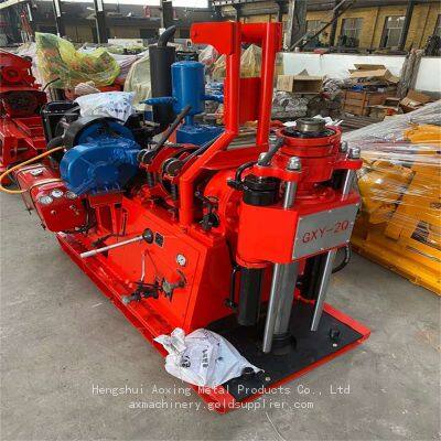 XY-100 Portable Rotation Hydraulic Geotechnical Investigation Core Drilling Rig photo-3