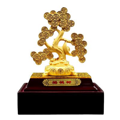 Velvet Sand Gold Crafts Money Tree