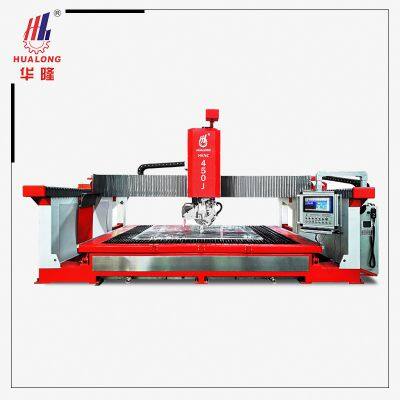 Hualong Machinery Hot Sale Stone Marble Granite Cutting Machine 5 Axis Bridge Saw Water Jet Sawjet