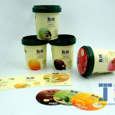 Customizable In Mold Labels Digital Printed Label  0.02mm To 0.25mm Thickness