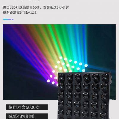 36pcs LED RGBW Matrix Strobe Light LED QUAD Pixel Strobe Indicating Letters Patterns Beam Low Price Stage Lights photo-2