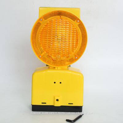 Solar Road Traffic Safety Barricade Warning Light Solar Flashing Warning Lights