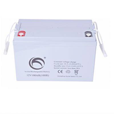 Factory offer OEM AGM Vrla Sealed Gel Lead Acid Battery 12V100ah UPS energy storage for solar deep cycle gel battery 12v 100ah