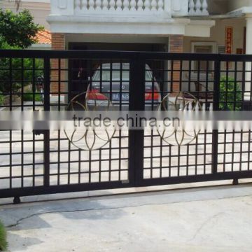 villa metal yard gate, metal cattle gate