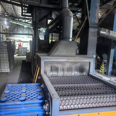 Steel Belt Shot Blast Machine With Continuous Conveying for Surface Treatment of Various Small Medium-Sized Regular Irregular Workpieces