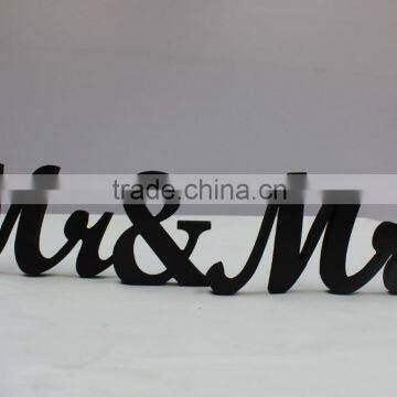 Home Family Wooden Letters Mr&mrs Decoration photo-2