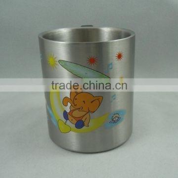 Concise Promotional Stainless Steel Coffee Mug