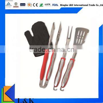 custom grill bbq tool with bbq gloves