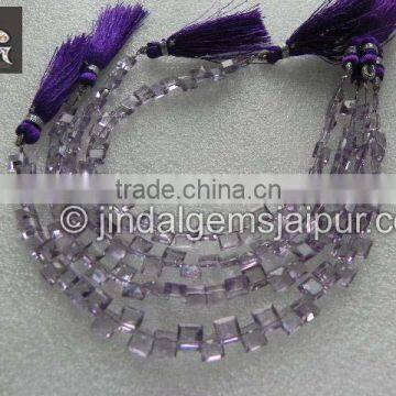 Wholesale Natural Amethyst Cut Square Beads