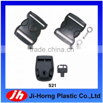 Key lock lockstitch lockable plastic buckle latch