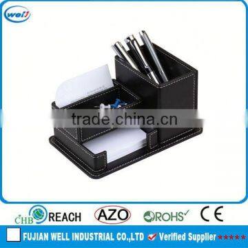 black pen drive holder with memo pad holder