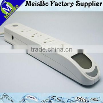 White 4 Outlet led strip power adapter