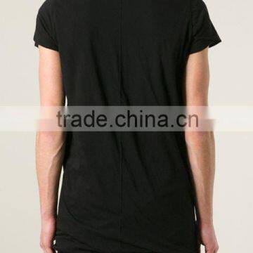 Tailor Made Mens Cheap Thin Plain t Shirt for Man Extra Long Quality Choice photo-3