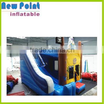 Inflatable combo bouncer house for fun , inflatable bounce house with slide ,slide bounce house