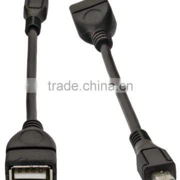 Adapter with cable AK-AD-09 USB-AF/microUSB-B