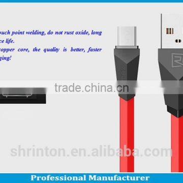 Original Remax TPE Copper alien cable for iphone 5\6 and micro