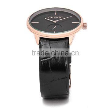 2015 The Newest Promotional Genuine Leather Watches Lover Watches For Wholesale Or OEM CX-061AM&LL photo-6