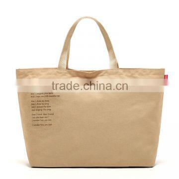 Large waterproof thicken shopping tote oxford bag printed logo