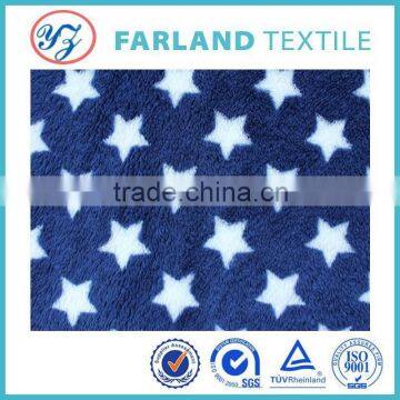 Star Printing Fleece Fabric for Shoes photo-4