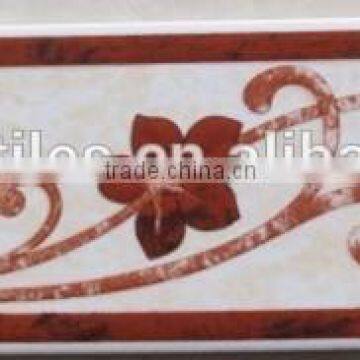 80x250mm made in china cheap arrow ceramic border tiles