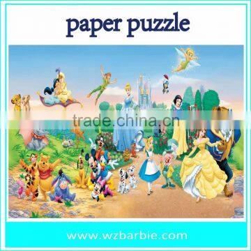 3d cartoon puzzle