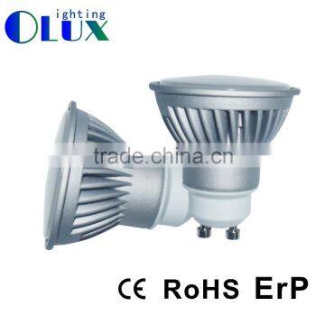 High Quality CE RoHS Certification GU10 led lamp Aluminum lamp material Natural white 5W AC90-130V GU10 led lights