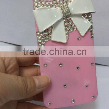 Bow Diamond Crystal Bling Case For Iphone 4 4s 5 5s