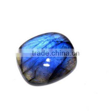 SUPERB QUALITY Natural Blue Flash Fire Labradorite Cabochon Cushion Shape 22X25MM Approx Good Quality On Whole Sale Price