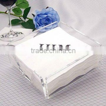 acrylic napkin holder