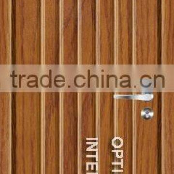 Zhejiang mdf wooden pvc flat door bathroom kitchen office door