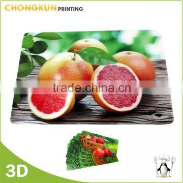 Newest Eco-Friendly fashion pp placemat ,plastic placemat ,Table Placemats