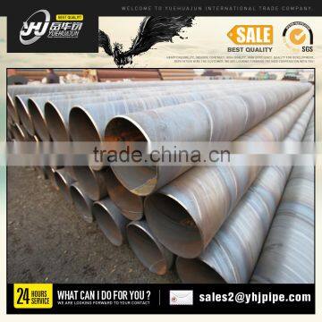 SSAW Spiral Round Welded Carbon Steel Round Pipe/Tube