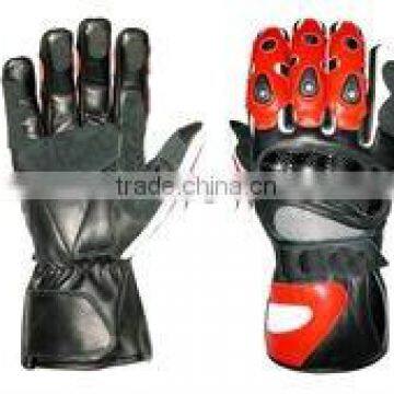 motorbike leather racing gloves/motorcycle leather racing gloves/WB-MBG1258